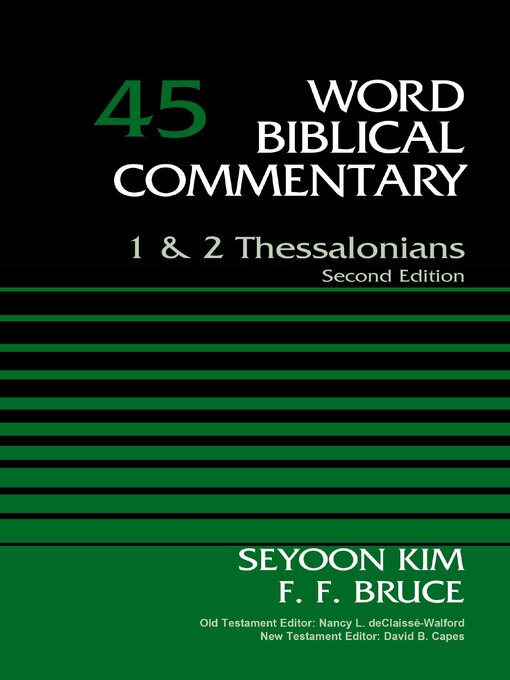 Title details for 1 and   2 Thessalonians, Volume 45 by Dr. Seyoon Kim - Available